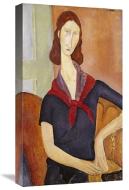 Amedeo Modigliani - Jeanne Hebuterne (with a Scarf)