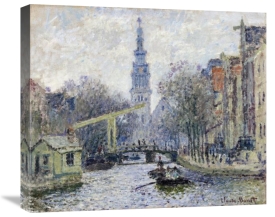 Claude Monet - Canal, Amsterdam