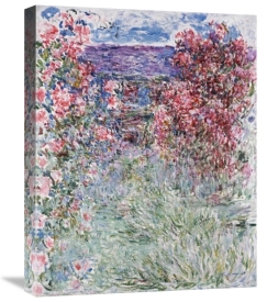 Claude Monet - The House in the Roses