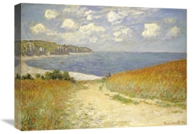 Claude Monet - Path through the Wheat Fields at Pourville, 1882