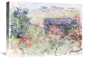 Claude Monet - The House Through the Roses