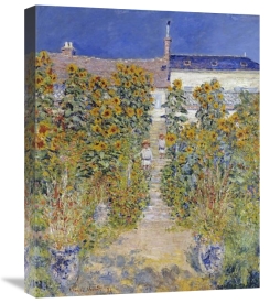 Claude Monet - The Artist's Garden at Vétheuil