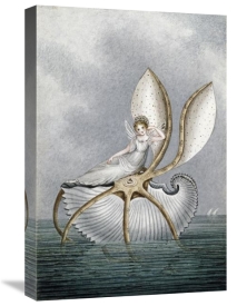 Amelia Jane Murray - A Fairy Resting On a Shell