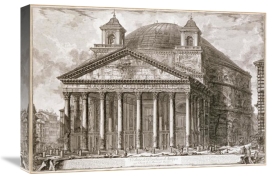 Giovanni Battista Piranesi - A View of The Pantheon, Rome