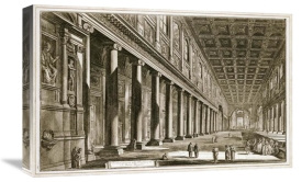 Giovanni Battista Piranesi - Interior of The Basilica of S. Maria Maggiore, Rome