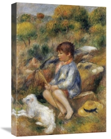 Pierre-Auguste Renoir - Young Boy By a Brook