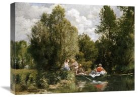 Pierre-Auguste Renoir - The Pond at Fees