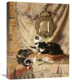 Henriette Ronner-Knip - Work Rest and Play
