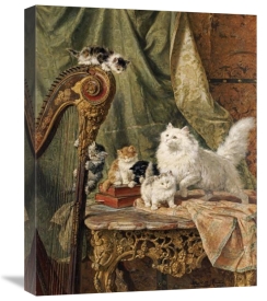 Henriette Ronner-Knip - A Musical Interlude