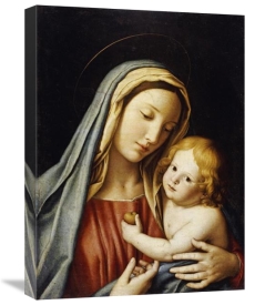 Giovanni Battista Salvi - The Madonna and Child