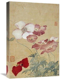 Yun Shouping - Poppies