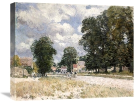 Alfred Sisley - The Road To Marly-Le-Roi