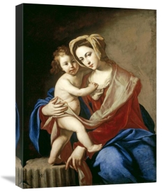 Massimo Stanzione - The Madonna and Child