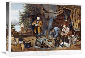 Arthur Fitzwilliam Tait - Camping In The Woods - a Good Time Coming