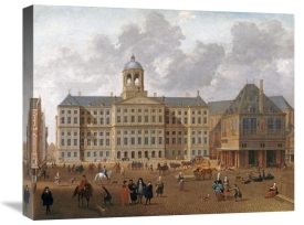 Isaac Van Nickele - The Town Hall On The Dam, Amsterdam
