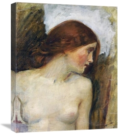 John William Waterhouse - Study For The Head of Echo