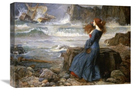 John William Waterhouse - Miranda - The Tempest