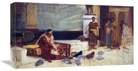 John William Waterhouse - The Favourites of The Emperor Honorius