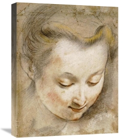 Frederico Barocci - The Head of a Woman