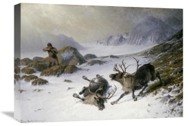 Ludwig Beckmann - Shooting Reindeer