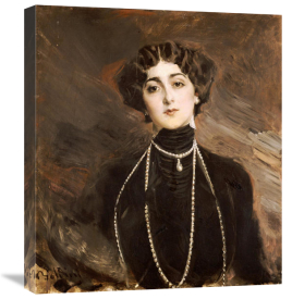 Giovanni Boldini - Portrait of Lina Cavalieri