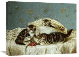 Horatio Henry Couldery - Kittens Up To Mischief