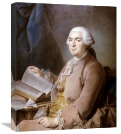 Maurice-Quentin De La Tour - Portrait of a Gentleman