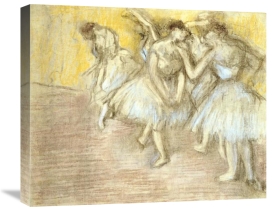 Edgar Degas - Five Dancers On Stage