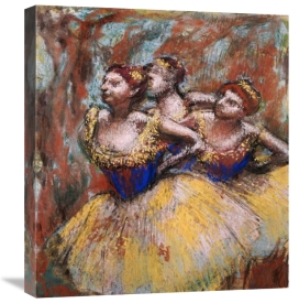Edgar Degas - Three Dancers