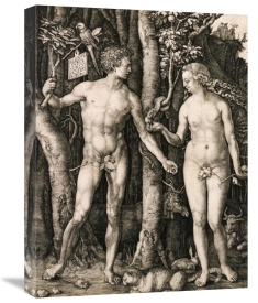 Albrecht Durer - Adam and Eve