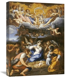 French School - The Adoration of The Shepherds