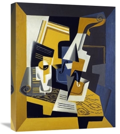 Juan Gris - A Violin and Glass