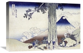 Hokusai - Mishima Pass In Kai Province