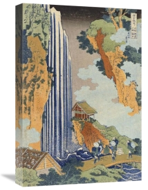 Hokusai - Ono Waterfall, The Kiso Highway