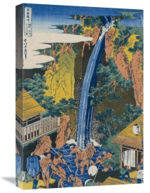 Hokusai - Roben Waterfall at Ohyama