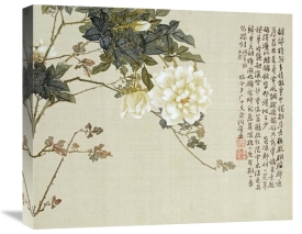 Ju Lian - Flowers. From An Album of Ten Leaves