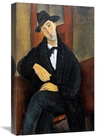 Amedeo Modigliani - Portrait of Mario.(Marios Varvoglios)