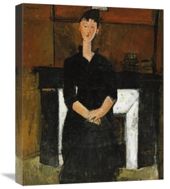Amedeo Modigliani - Woman Sat By a Fireplace