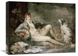 George Morland - Portrait of a Sportsman
