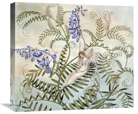 Amelia Jane Murray - A Fairy Resting Among Flowers
