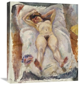 Jules Pascin - Lounging Nude