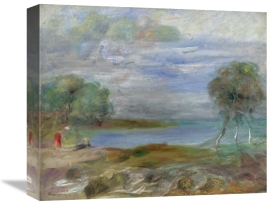 Pierre-Auguste Renoir - Two People at The Water's Edge