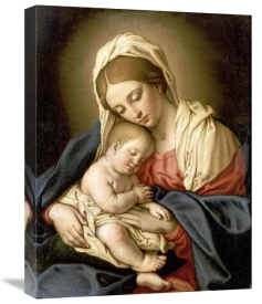 Giovanni Battista Salvi - The Madonna and Child