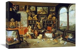 School of Antwerp - A Personification and Allegory of Sight