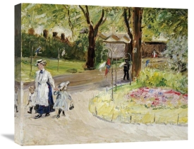 Max Slevogt - The Entrance to The Zoological Gardens, Frankfurt