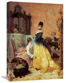 Alfred Stevens - The New Dress