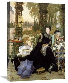 James Jacques Tissot - Une Veuve. a Widow