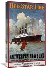 Unknown - Red Star Line, Antwerpen-New York