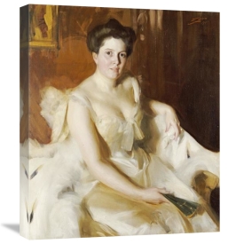 Anders Leonard Zorn - Portrait of Mrs De Ver Warner