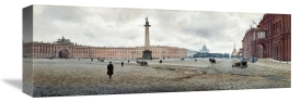 Mikhail Abramovich Balunin - The Hermitage Palace and Palace Square